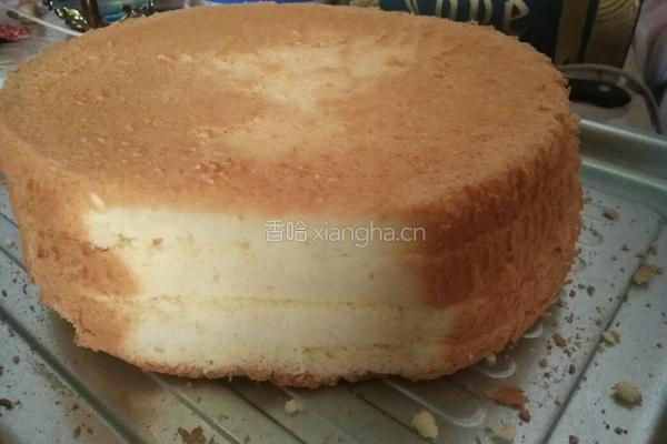 酸奶戚风蛋糕八寸的做法图解4