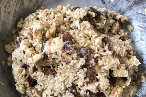 燕麦香蕉饼干的做法图解4