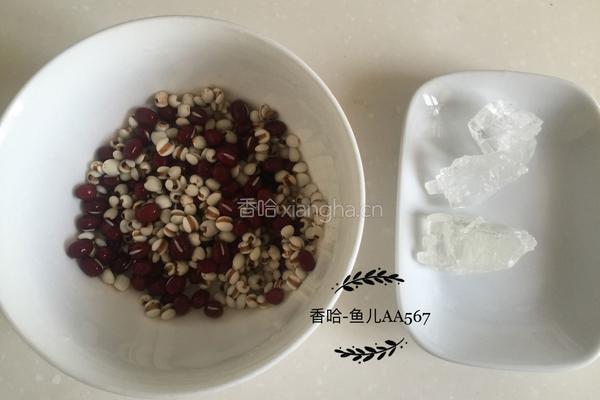 红豆薏米糊的做法图解1