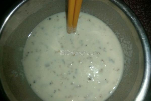 萝卜干饼的做法图解4