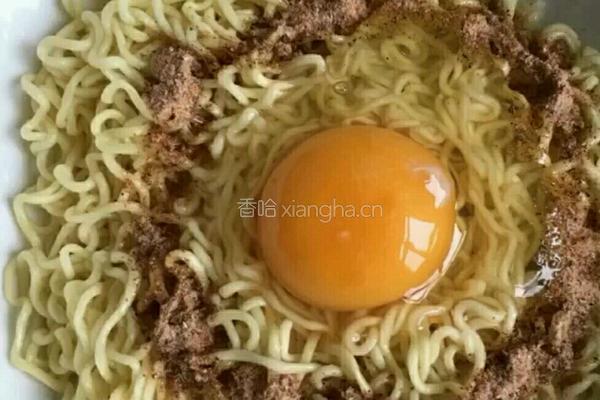 爱心方便面的做法图解5