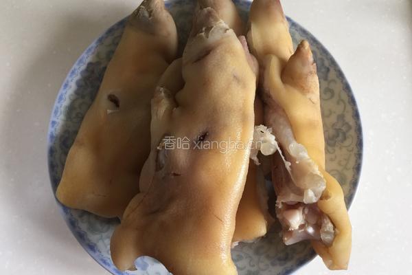 卤猪手的做法图解7