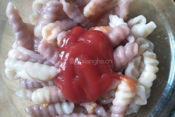 自制番茄酱螺丝意面的做法图解7