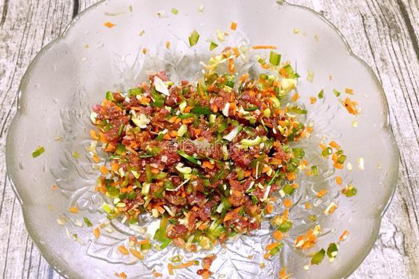 牛肉青团的做法图解4