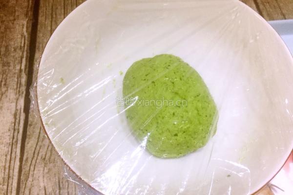 翡翠牛肉生煎包的做法图解4