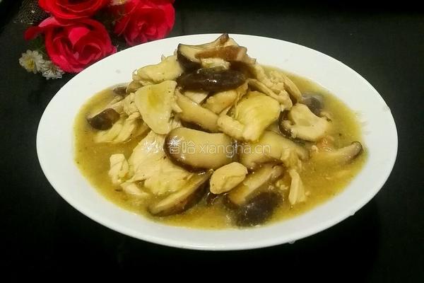 香菇鸡肉片的做法图解7