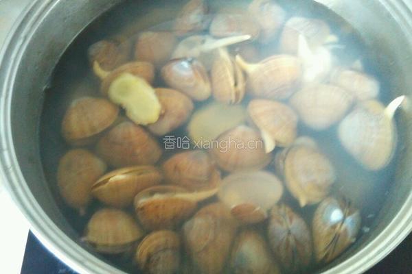 爆炒黄蚬子的做法图解2