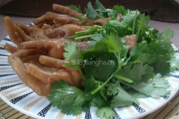 酱汁鸡脚的做法图解7