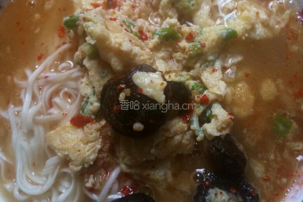 香菇鸡蛋面的做法图解6
