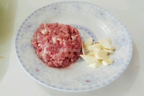 肉末丝瓜的做法图解3