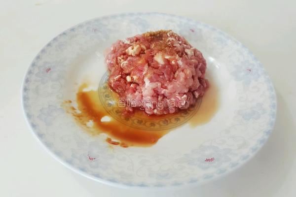 肉末丝瓜的做法图解4