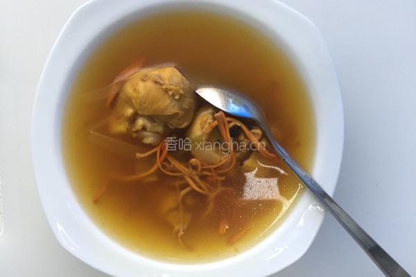 虫草花鸡汤(无油版)的做法图解10