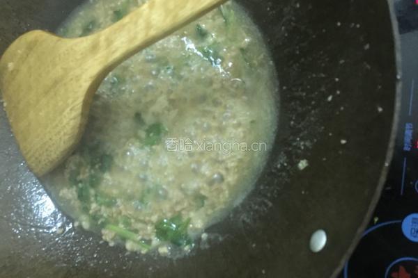 肉末拌菜心的做法图解12