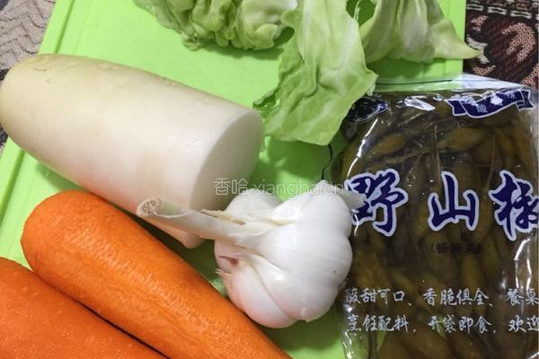 简易泡菜的做法图解1