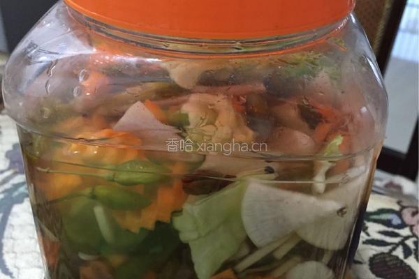简易泡菜的做法图解9