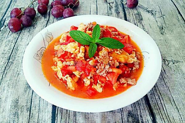 肉末西红柿炒鸡蛋的做法图解10