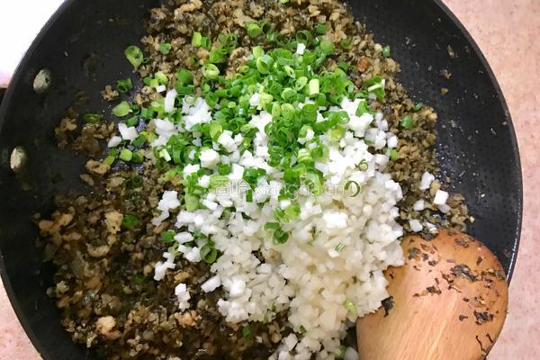嫩冬尖肉末馅的做法图解11