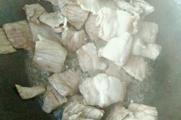 茭瓜肉片的做法图解2