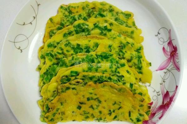 韭菜鸡蛋饼的做法图解11