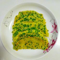 韭菜鸡蛋饼的做法[图]