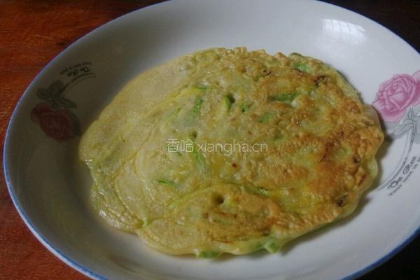 西葫芦煎饼的做法图解6