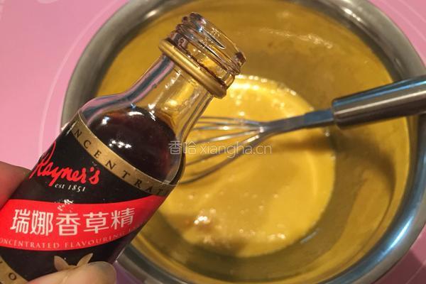 菠菜汁戚风蛋糕（八寸）的做法图解6