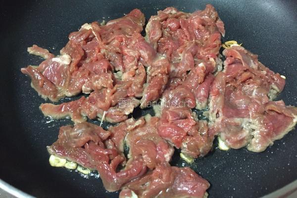 葱爆牛肉的做法图解5