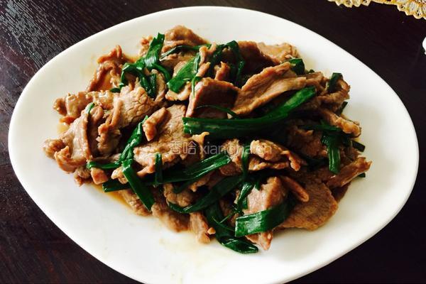 葱爆牛肉的做法图解8