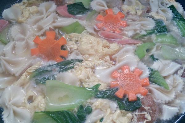 蔬菜肉丸蝴蝶面的做法图解10