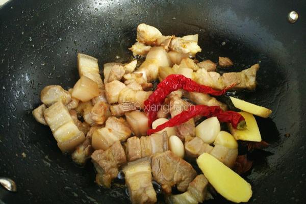 四季豆炖五花肉的做法图解7