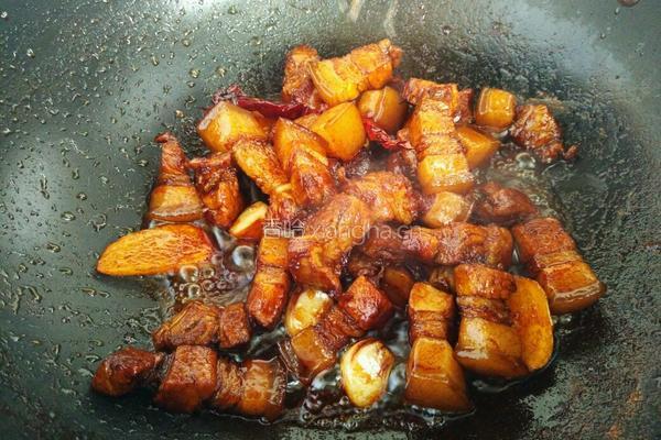 四季豆炖五花肉的做法图解9