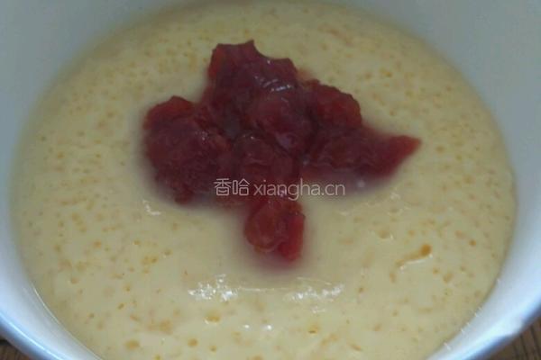 樱桃蒸蛋的做法图解5