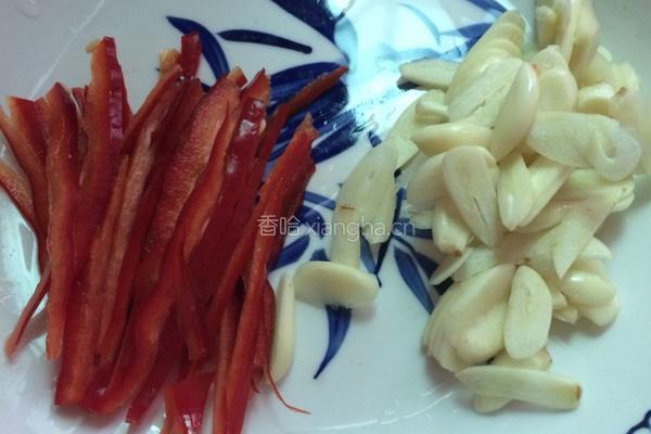 椒丝腐乳通菜的做法图解2