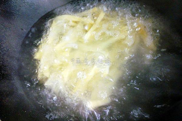 自制薯条少油烤箱版的做法图解4