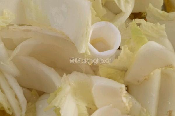 胡萝卜香菇娃娃菜馅的做法图解7
