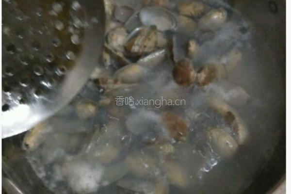 凉拌花蛤的做法图解2