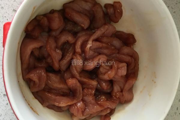山药炒肉丝的做法图解5