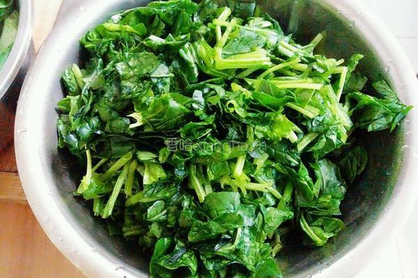 香菇菠菜墩的做法图解1