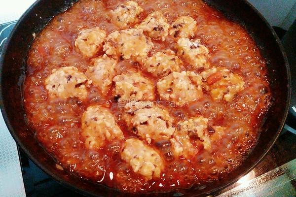 酒酿肉圆的做法图解10