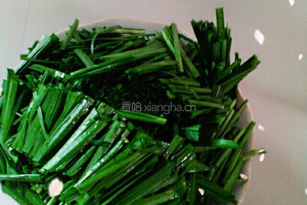 韭菜炒茶干的做法图解4