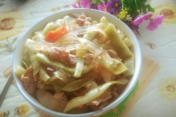 家常炖豆角的做法图解20