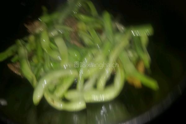 家常炖豆角的做法图解13