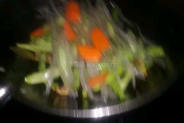 家常炖豆角的做法图解16