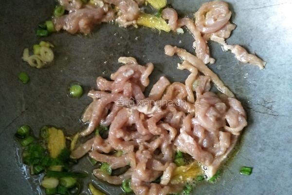 鲜笋肉丝的做法图解10