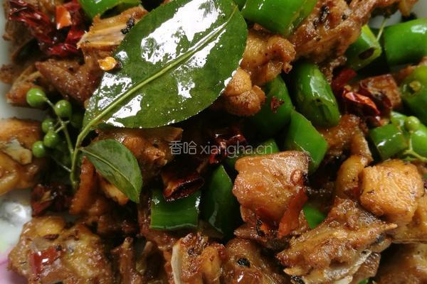 青椒鸡的做法图解7