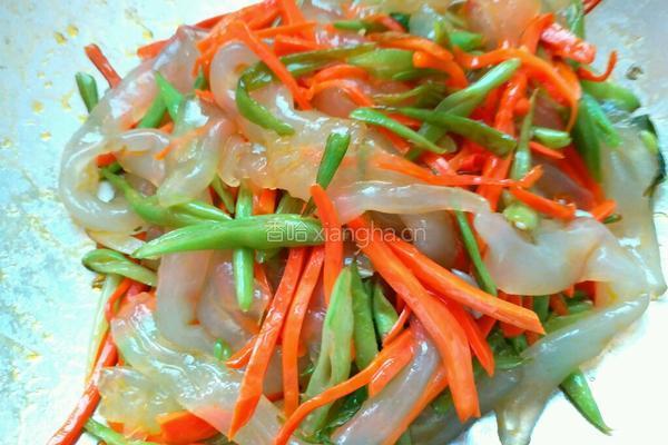 豆角炒拉皮的做法图解7