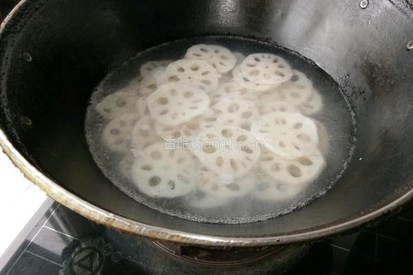 酸辣藕片的做法图解4