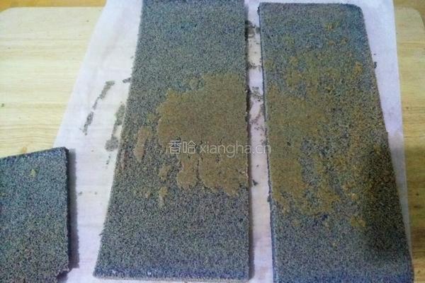 黑米蛋糕三明治的做法图解14
