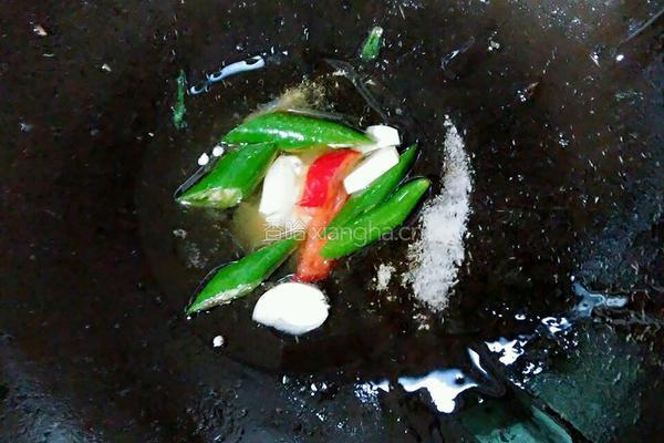 酱香四季豆的做法图解3