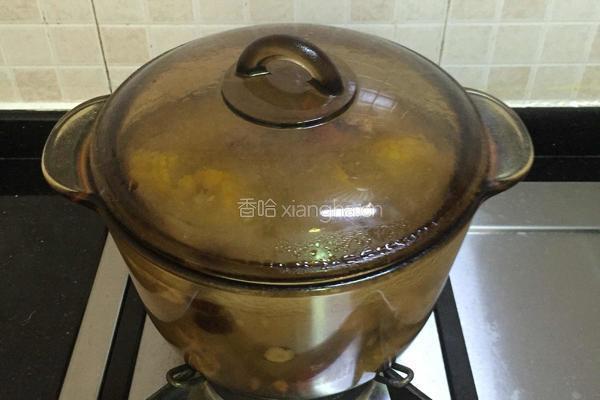 海椰皇玉米无花果土鸡汤的做法图解8